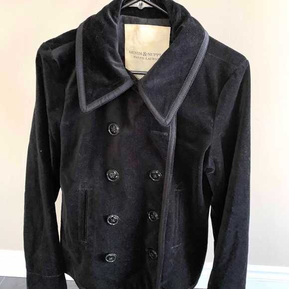 Polo by Ralph Lauren Blk Velvet Jacket - Brand New - Picture 2 of 6